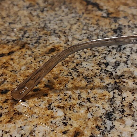 Cotton On Lorne Polarized Sunglasses Mens Gray Transparent Round Frame UV Cal 3 - Picture 9 of 14